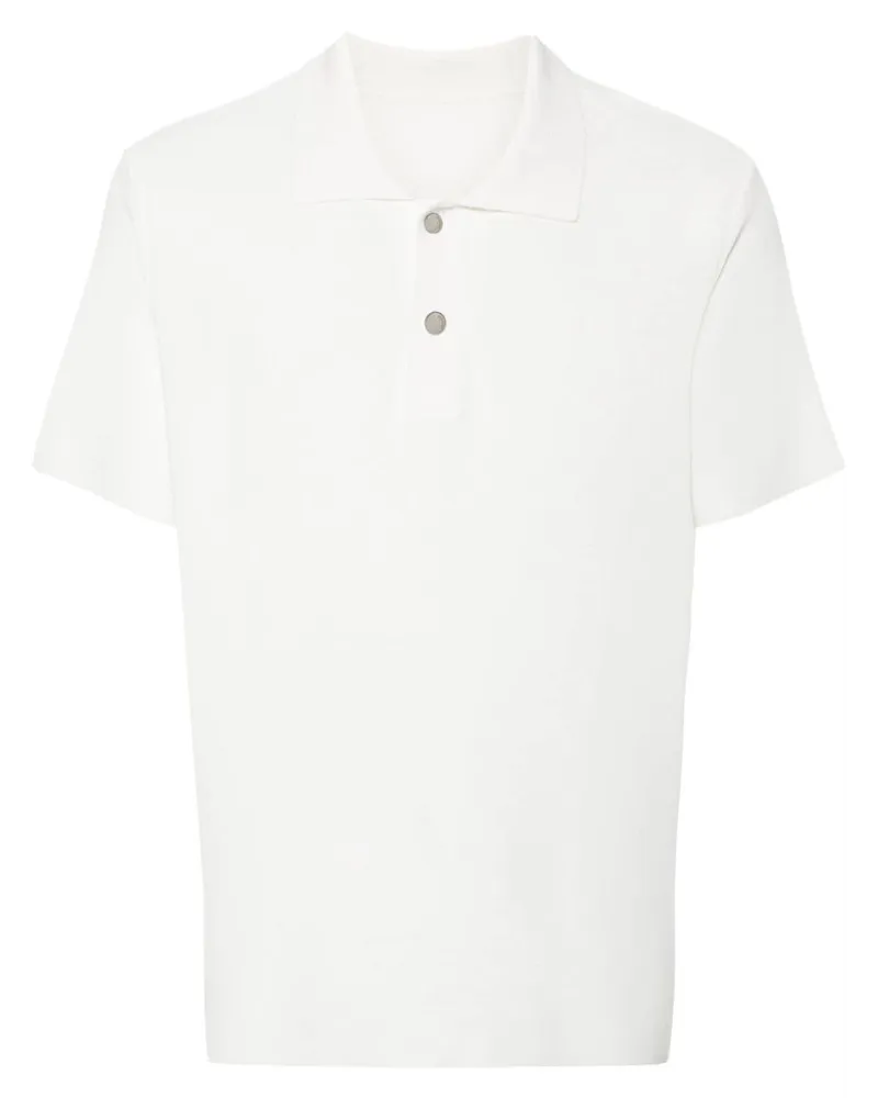 Jacquemus Le Polo Maille Poloshirt - Weiß Weiß