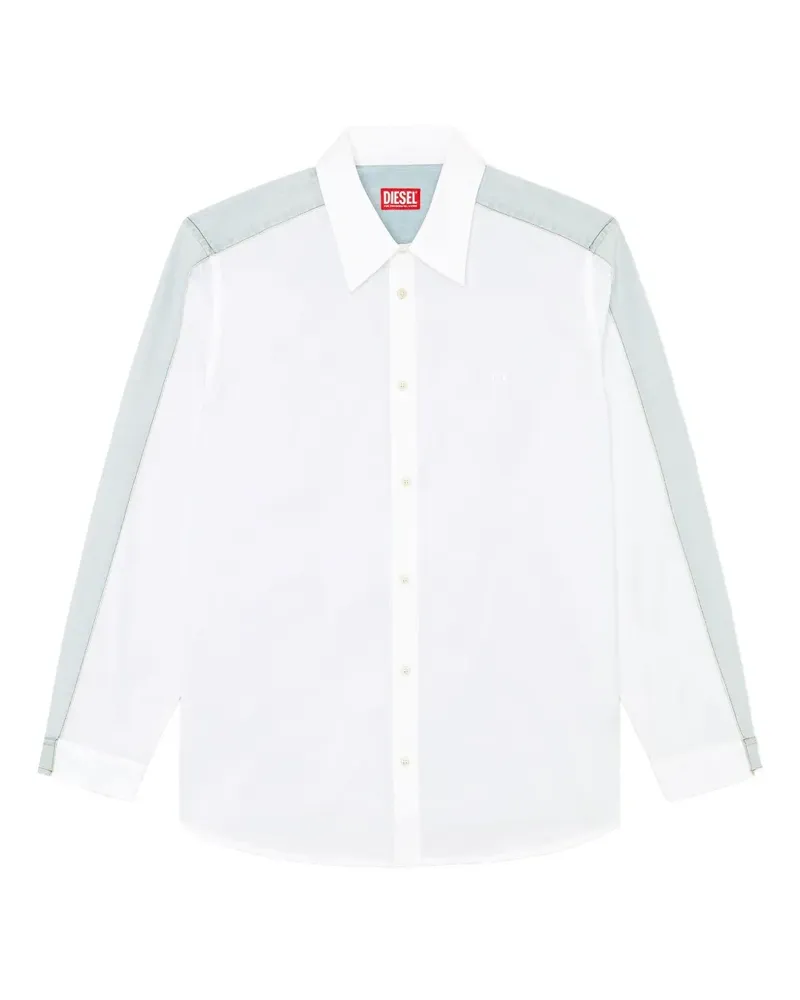 Diesel S-Simply-Dnm Hemd - Weiß Weiß