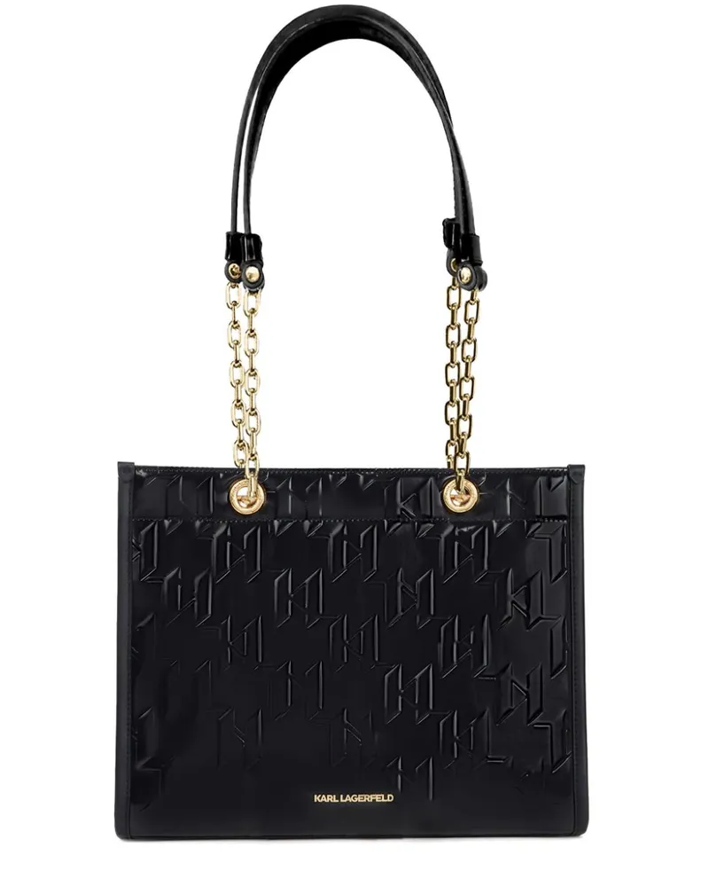 Karl Lagerfeld Mittelgroße K/Skuare Handtasche - Schwarz Schwarz