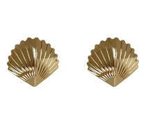 Muschel-Nippelabdeckungen (2er-Set) - Gold