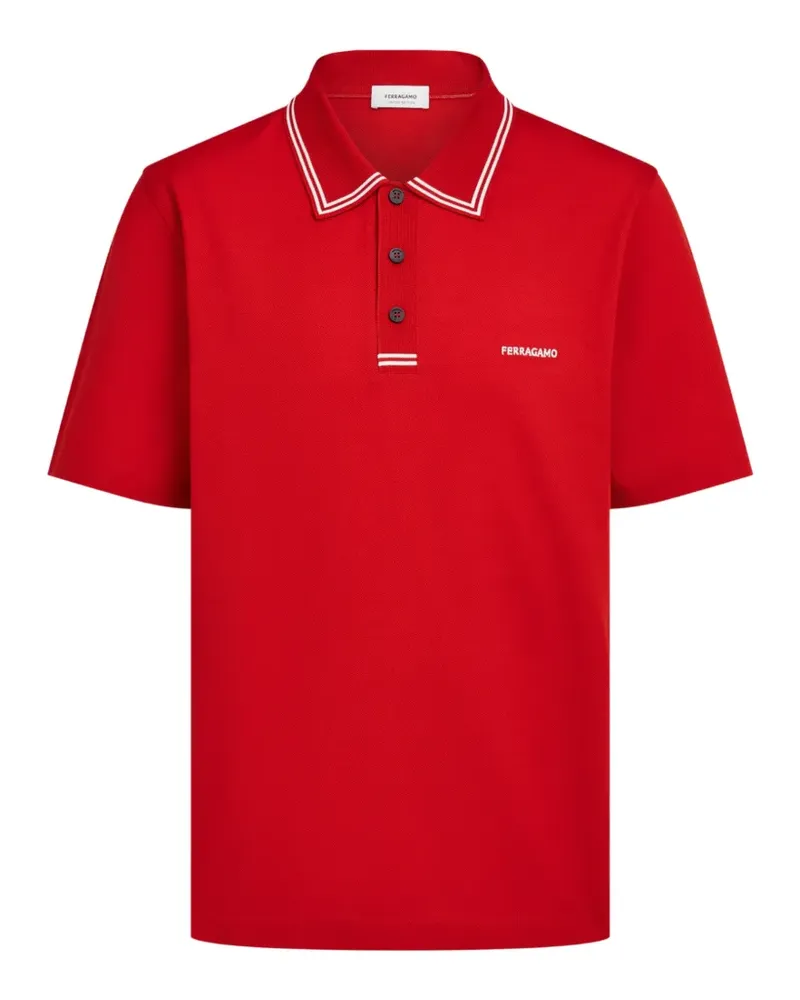 Ferragamo Poloshirt - Citymatch Capsule - Rot Rot