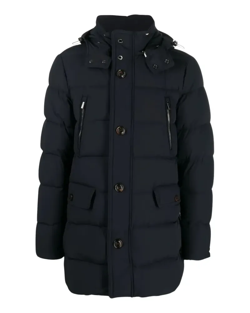 MOORER Gorner KN quilted coat - Blau Blau