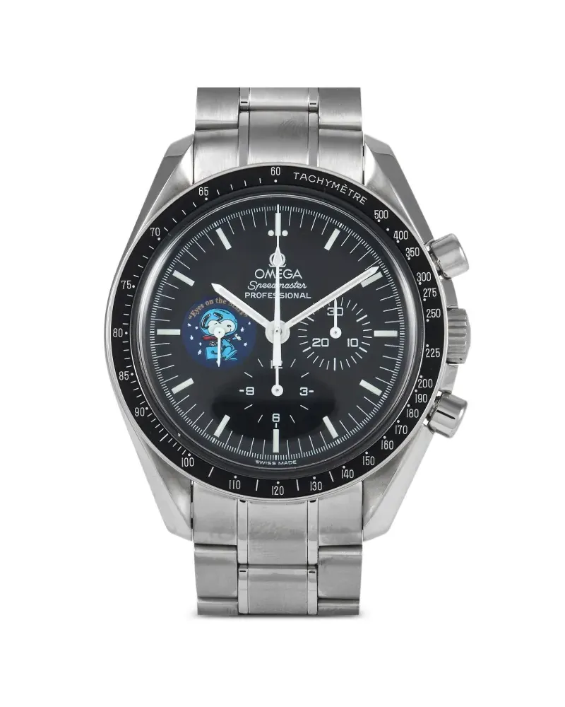Omega Pre-owned Speedmaster Professional Moonwatch Snoppy 42mm - Schwarz Schwarz