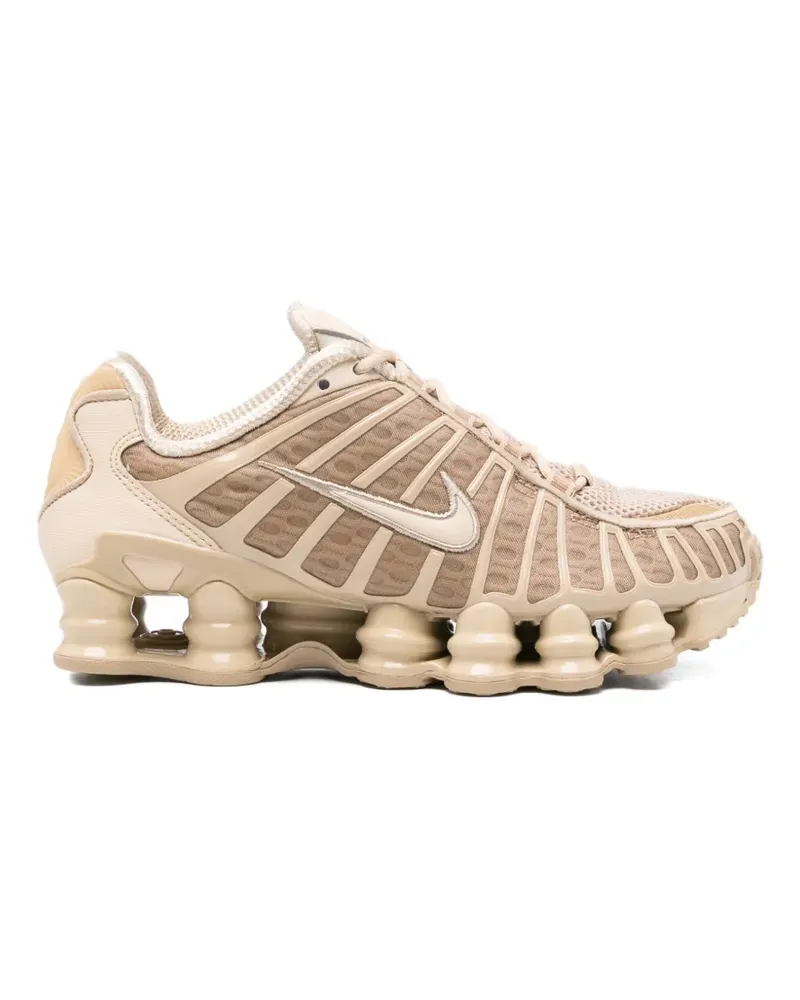 Nike Strukturierte Shox TL Sneakers - Nude Nude