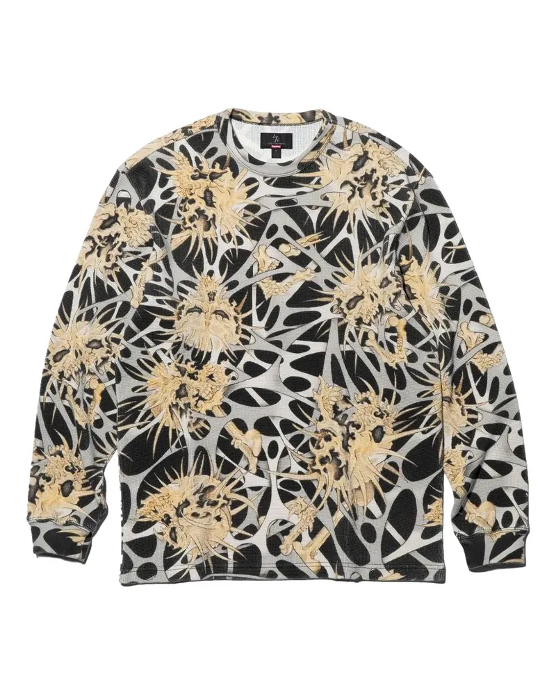 Supreme Being graphic-print T-shirt - Schwarz Schwarz