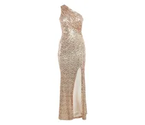 Abendkleid mit Pailletten - Gold