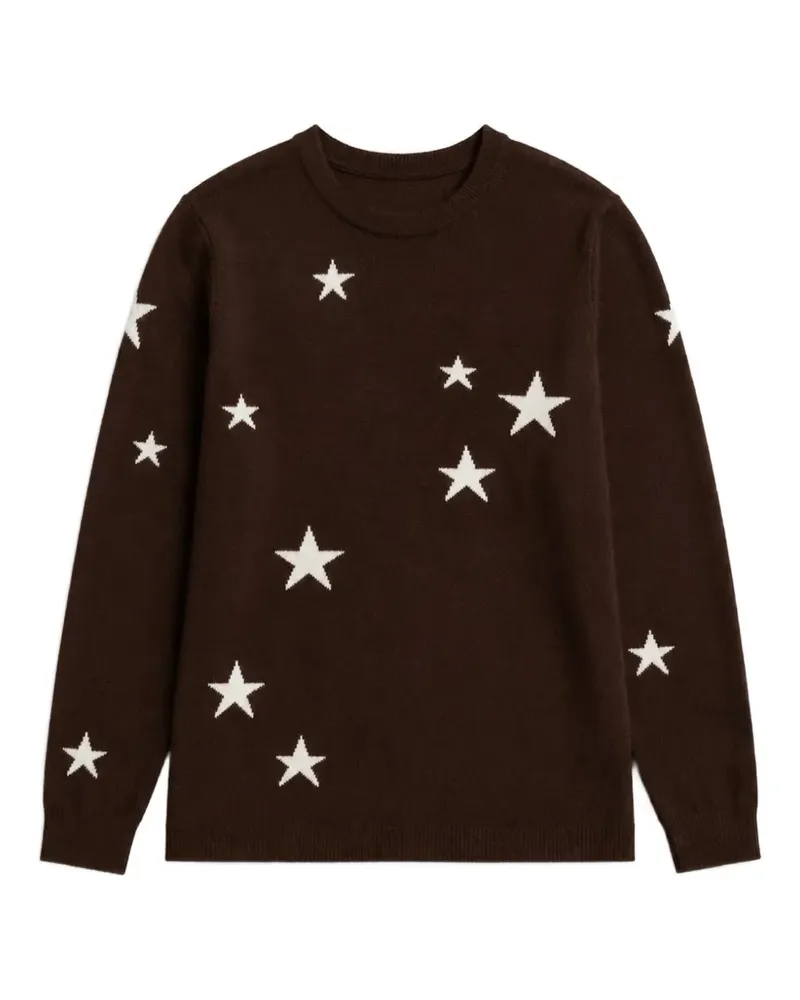 Chinti & Parker star-intarsia sweater - Braun Braun