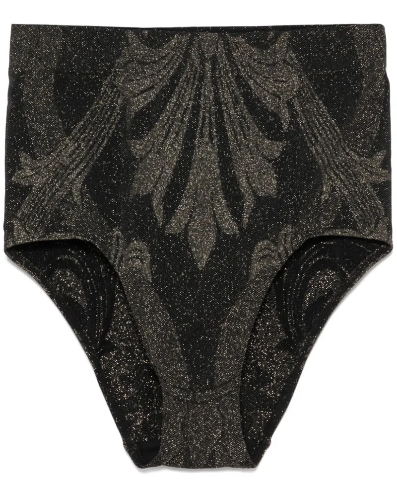 Wolford x ETRO Shorts mit Jacquardmuster - Schwarz Schwarz