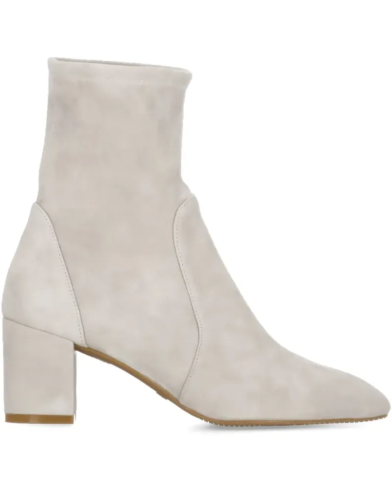 Stuart Weitzman Yuliana Stiefel aus Wildleder 60mm - Grau Grau