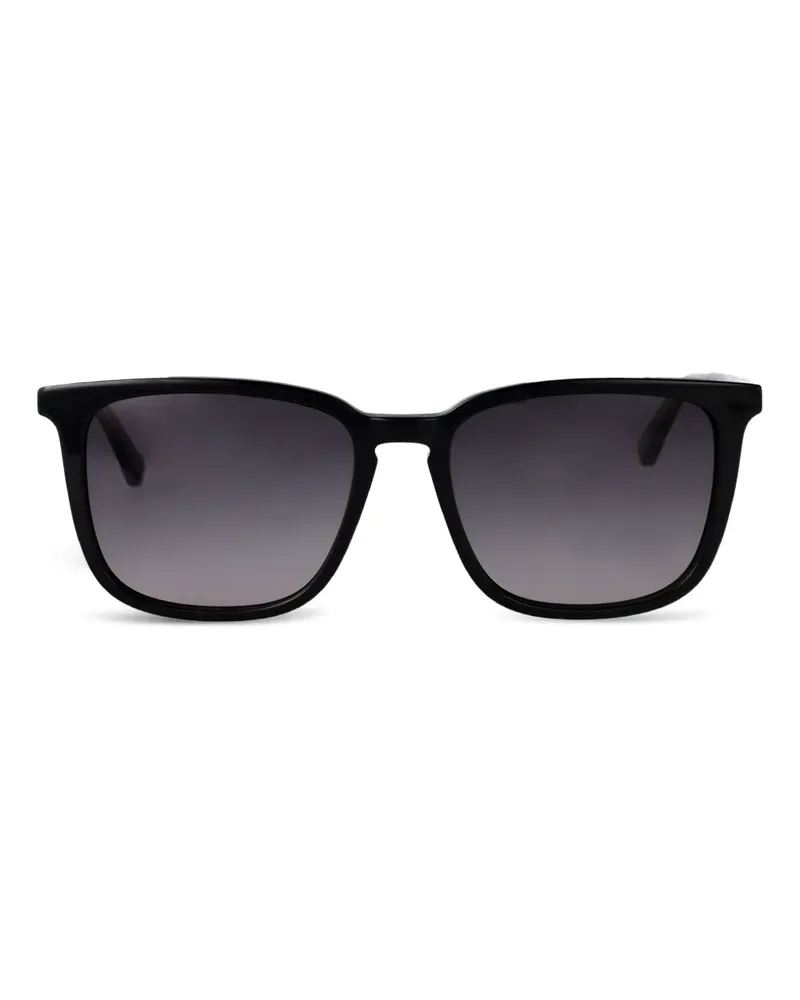 Calvin Klein Sonnenbrille mit eckigem Gestell - Schwarz Schwarz