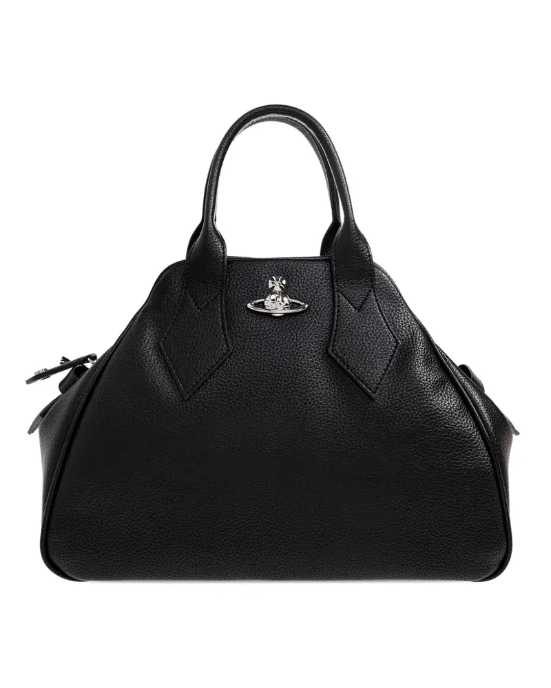 Vivienne Westwood Yasmine orb top handle tote bag - Schwarz Schwarz