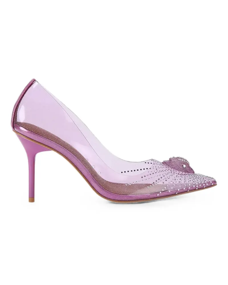 Kurt Geiger crystal-embellished Eagle pumps - Weiß Weiß