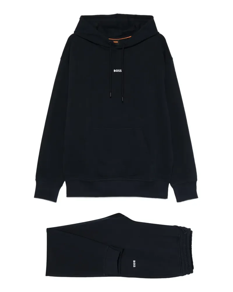 HUGO BOSS hooded track pants set (set of two) - Blau Blau