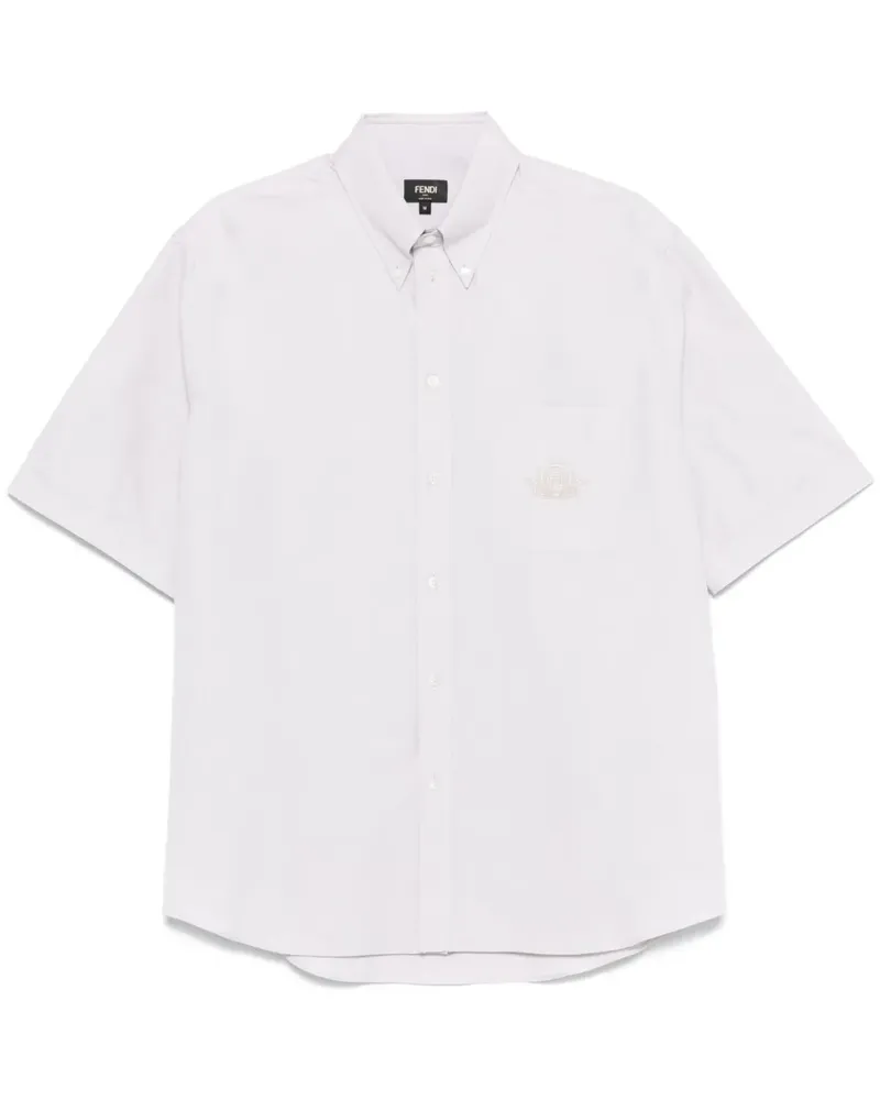 Fendi Klassisches Hemd - Nude Nude