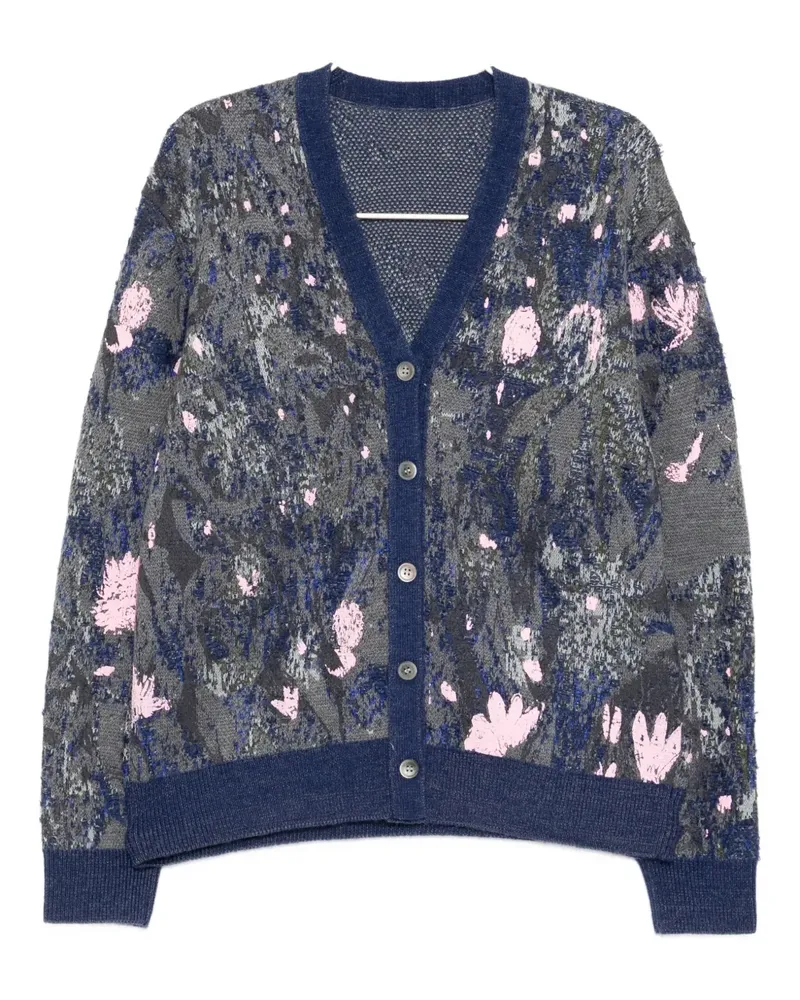 JNBY painted-effect cardigan - Grau Grau