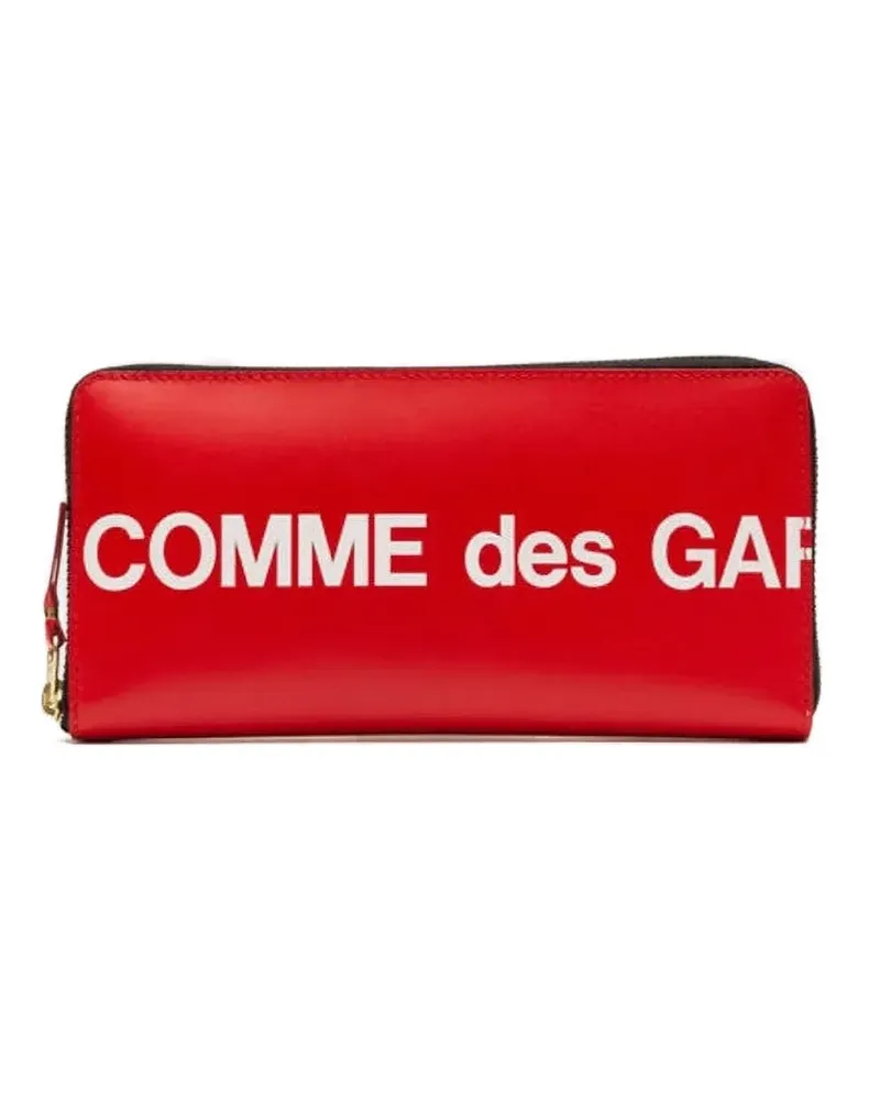 Comme des Garçons Portemonnaie mit Logo - Rot Rot