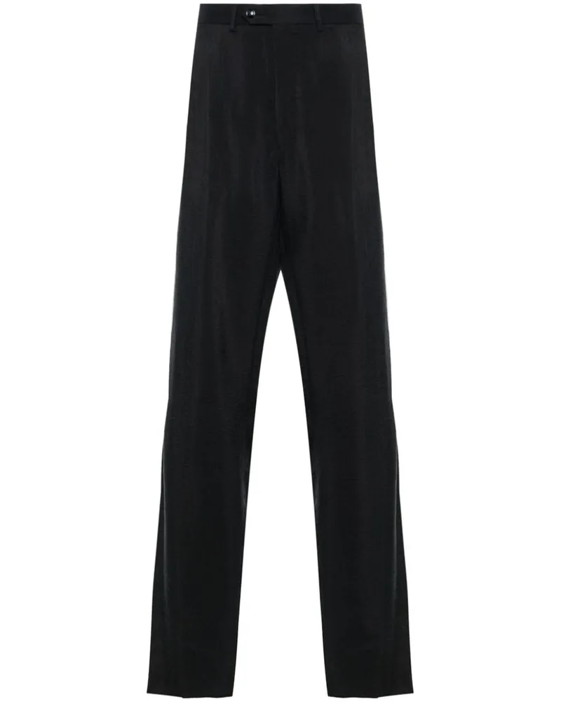 Giorgio Armani Hose mit Bundfalten - Blau Blau
