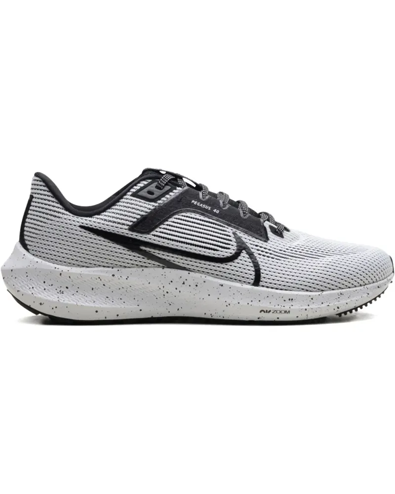 Nike Air Zoom Pegasus 40 "White/Black" Sneakers - Grau Grau