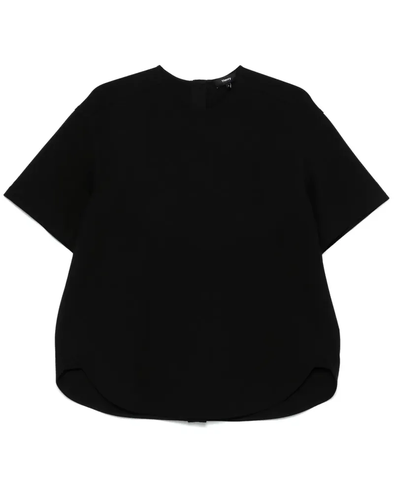 Theory T-Shirt mit rundem Ausschnitt - Schwarz Schwarz