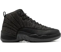 Air  12 Retro Wool' Sneakers - Schwarz