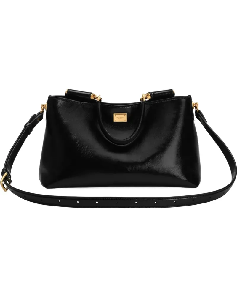 Dolce & Gabbana Mini Vittoria Schultertasche - 80999 BLACK 80999