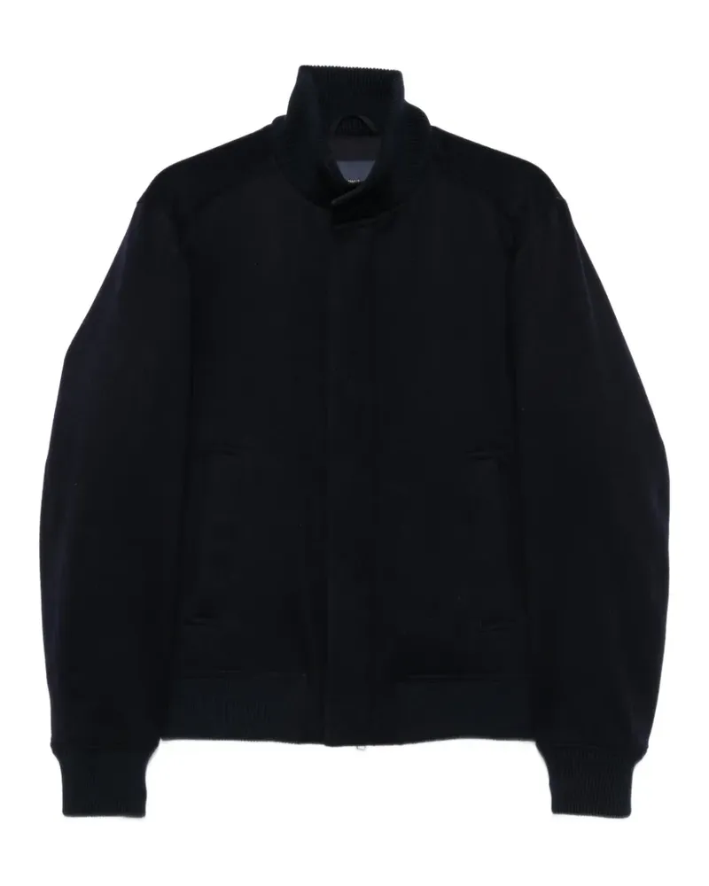 Paul & Shark Kaschmirjacke mit Stehkragen - Blau Blau
