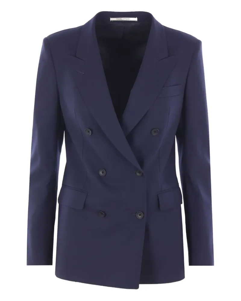 Tagliatore Klassische Cabanjacke - Blau Blau