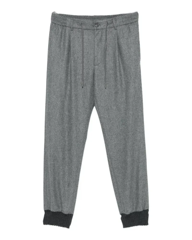 Tagliatore Hose mit Kordelzug - Grau Grau