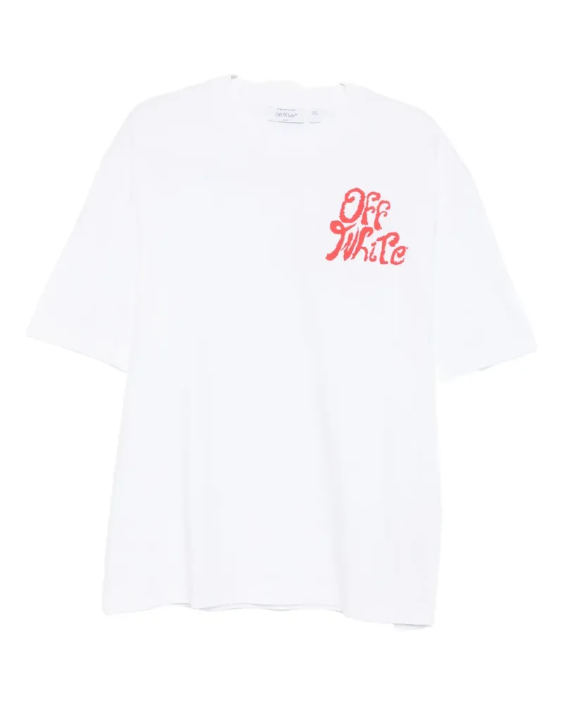 OFF-WHITE short-sleeve T-shirt - Weiß Weiß