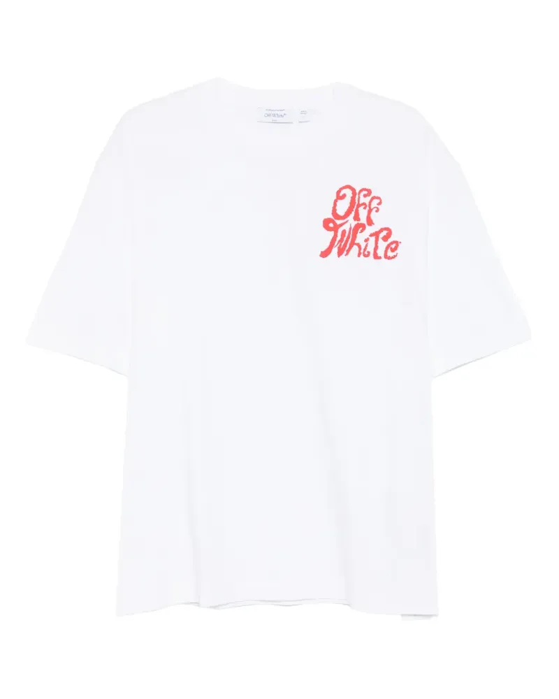 OFF-WHITE short-sleeve T-shirt - Weiß Weiß