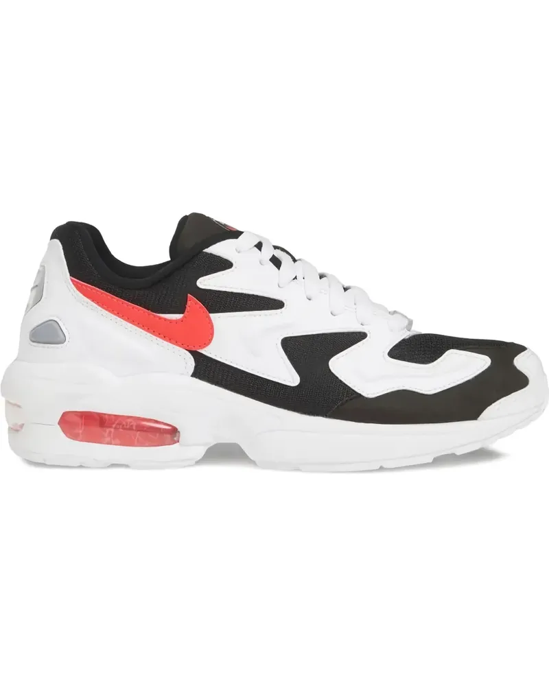 Nike Air Max 2 Light White Red Orbit Sneakers - Weiß Weiß