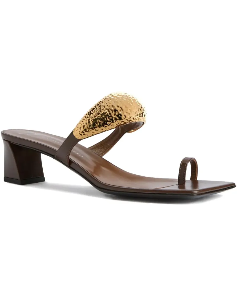 Giuseppe Zanotti Gz-ani Sandalen 45mm - Braun Braun