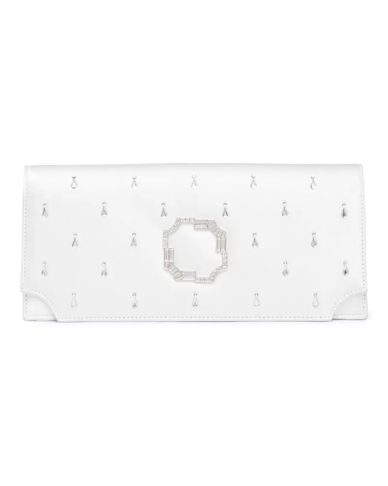 Malone Souliers Vivien Clutch - Weiß Weiß