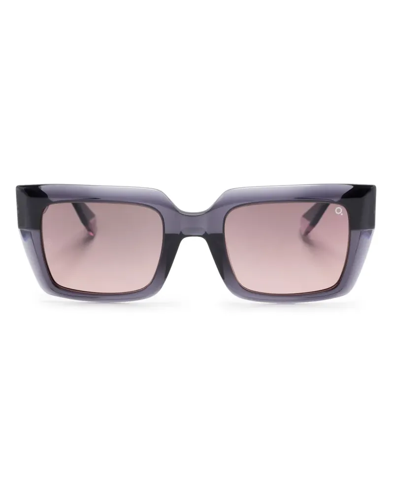 Etnia Barcelona Gorgonia Sonnenbrille mit eckigem Gestell - Grau Grau