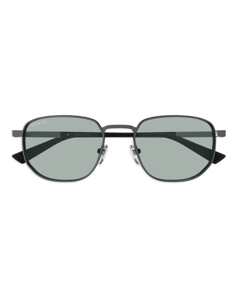Gucci round-frame sunglasses - Grau Grau