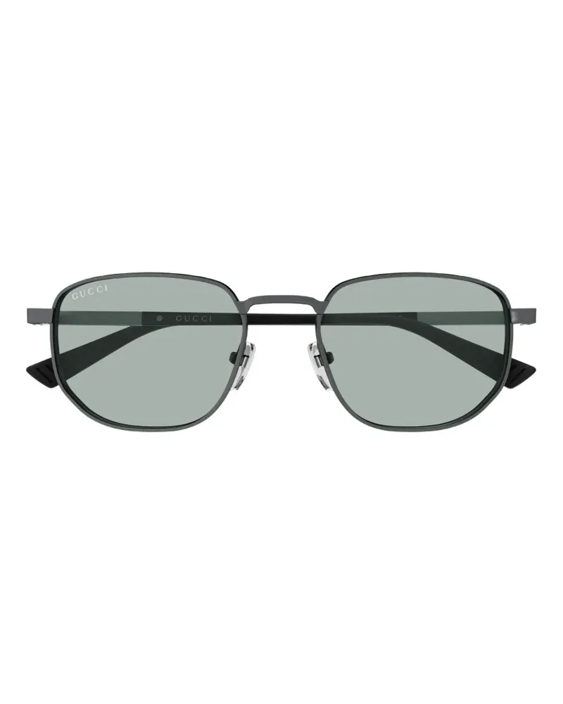 Gucci round-frame sunglasses - Grau Grau