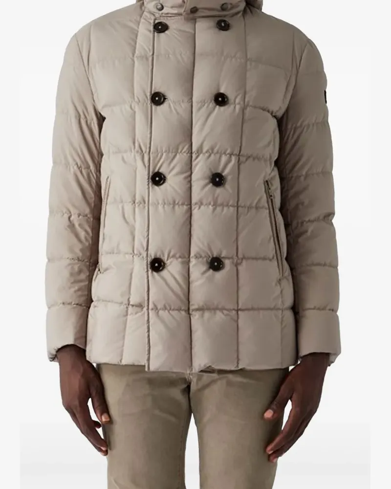 Fay Gefütterte Jacke mit Reißverschluss - Nude Nude