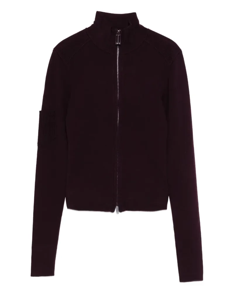 Victoria Beckham Cardigan mit Reißverschluss - Rot Rot
