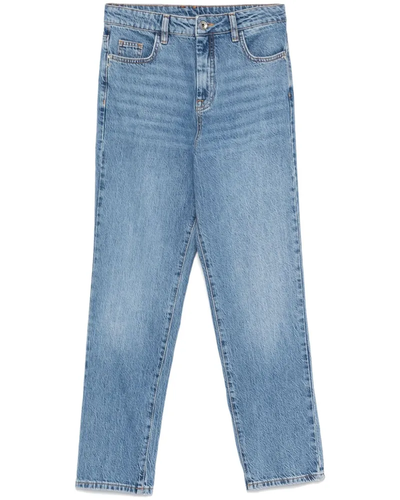 Patrizia Pepe Jeans mit Fly-Motiv - Blau Blau
