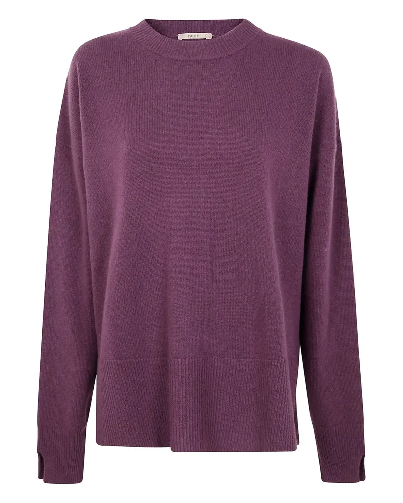 Nuur Klassischer Pullover - Violett Violett