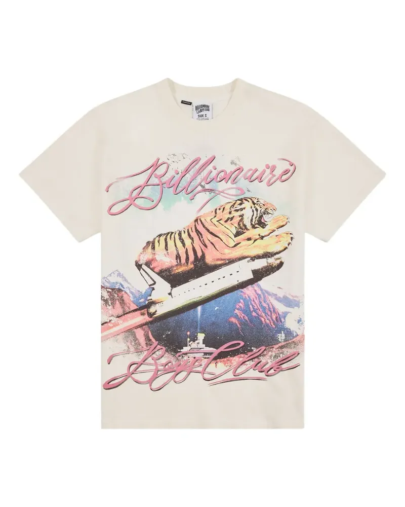 Billionaire Boys Club Species T-Shirt mit grafischem Print - Weiß Weiß