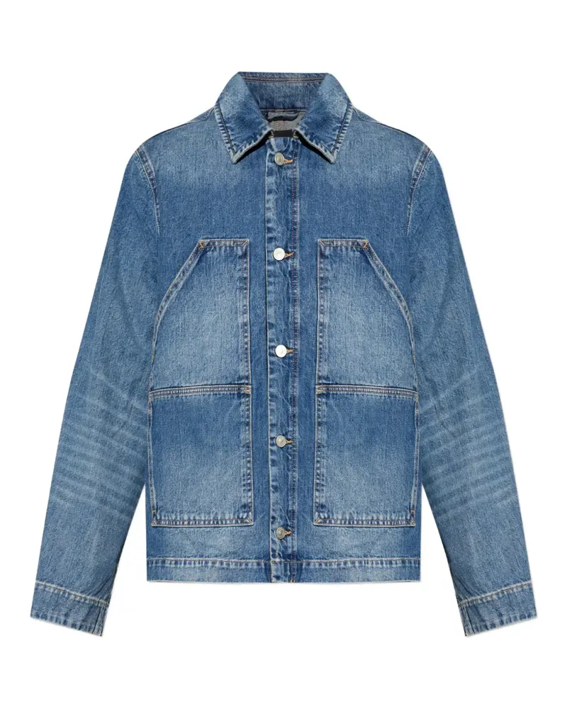 AllSaints Mukesh Jeansjacke - Blau Blau