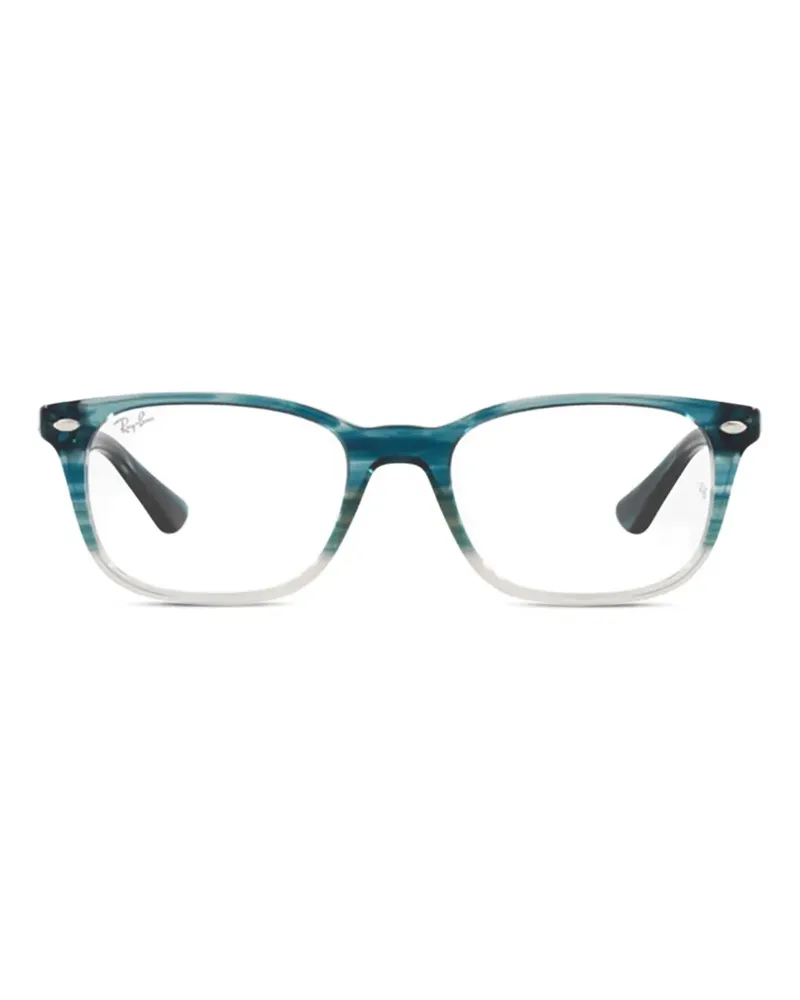 Ray Ban Eckige RX5375 Brille - Blau Blau
