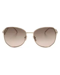 Prada Oversized-Sonnenbrille mit Farbverlauf Gold