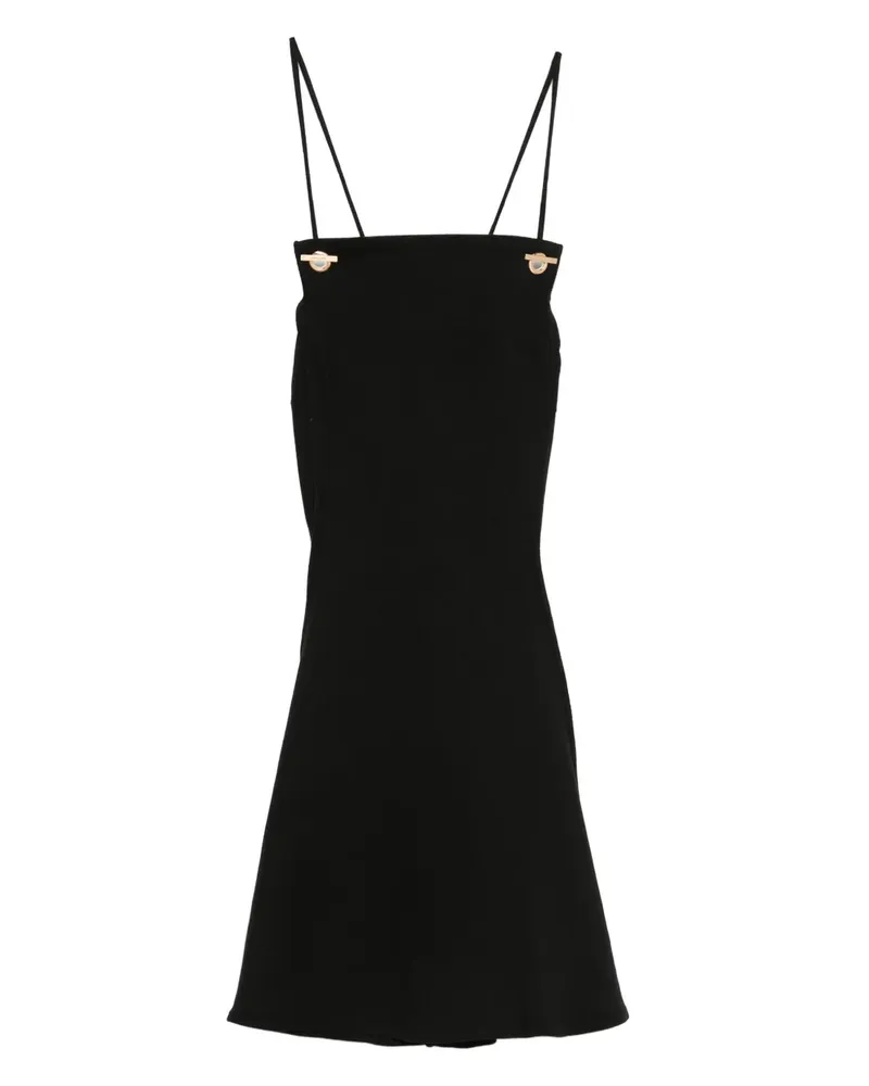 Cult Gaia Cici Kleid mit Knopfdetail - Schwarz Schwarz