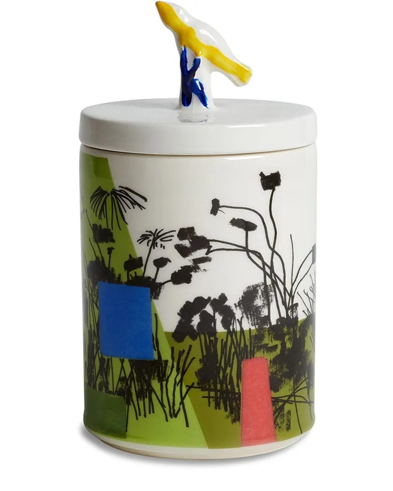 1882 Ltd Ceramic Garden Duftkerze 350g - Weiß Weiß