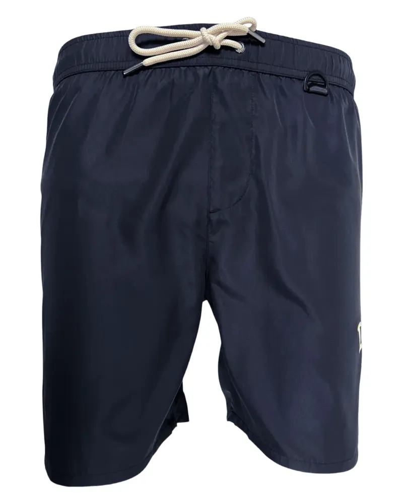 Iceberg Badeshorts mit Logo - Schwarz Schwarz
