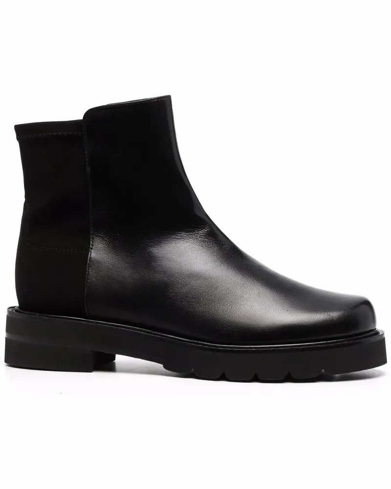 Stuart Weitzman Stiefeletten mit Einsätzen - Schwarz Schwarz