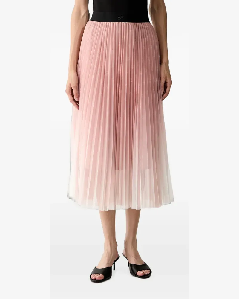 Karl Lagerfeld pleated skirt - Rosa Rosa