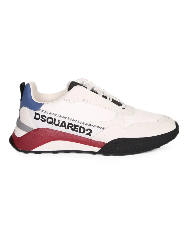 Dsquared2 Sneakers mit Logo-Print - Weiß Weiß